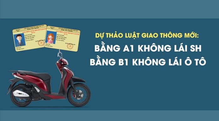 Draft Amendment Law Explains Vehicles That Can Be Driven with A1, B1 Licenses