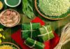 Secrets for delicious and perfectly cooked green sticky rice dumplings