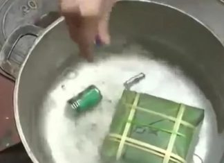 3 Ways to Identify Boiled Sticky Rice Cakes Made with Batteries, Never Worry about Buying the Wrong One for Tet