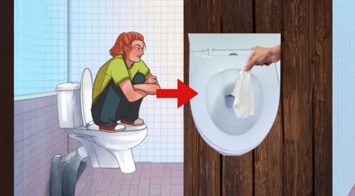 Save Yourself from Unexpected Disaster by Dropping a Piece of Paper into the Toilet