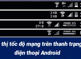 Displaying Network Speed in Android Status Bar