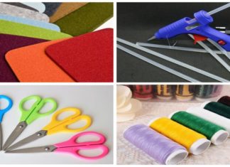 Creating a Festive Birthday Cake with Felt Fabric