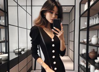 Modest height, she learns 4 ways to dress to flatter her figure this Tet