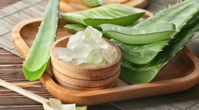 Aloe vera gel tips for smooth and shiny skin and hair