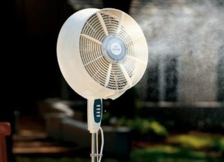 Advice on How to Utilize Misting Fans Safely in Air-Conditioned Spaces with Kids