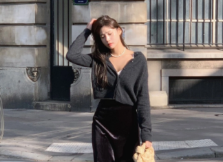 10 chic and trendy outfit ideas for cold weather with long skirts