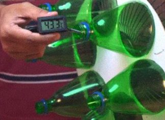 Learn how to craft a homemade air conditioner from a bottle cap and attach it to a window to reduce the temperature by 5 degrees.