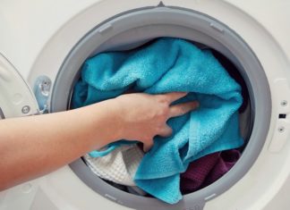 Estimating the Volume of Dry Clothes for Washing Machines