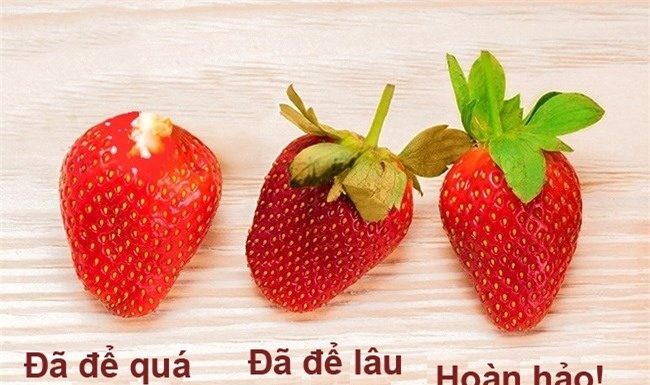 Buyers of premium strawberries can tell the quality within 3 seconds