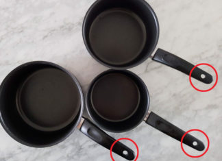 What is the purpose of the hole in the handle of a frying pan? 90% of people asked will answer: To hang it up.