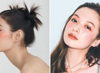 How to Achieve a French Girl Look with Applying Blusher in the Letter W