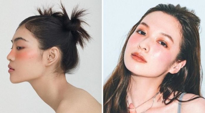 How to Achieve a French Girl Look with Applying Blusher in the Letter W