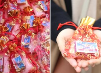 Out with salt, what are the two things to buy at the beginning of the year to bring good luck and invite fortune?