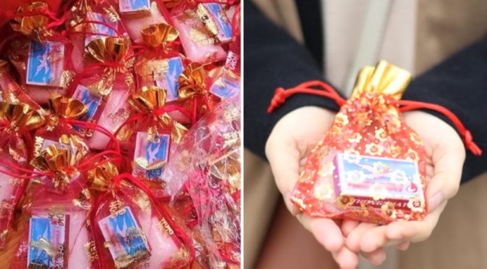 Out with salt, what are the two things to buy at the beginning of the year to bring good luck and invite fortune?