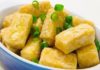 Crispy tofu dipped in this broth turns golden and crunchy