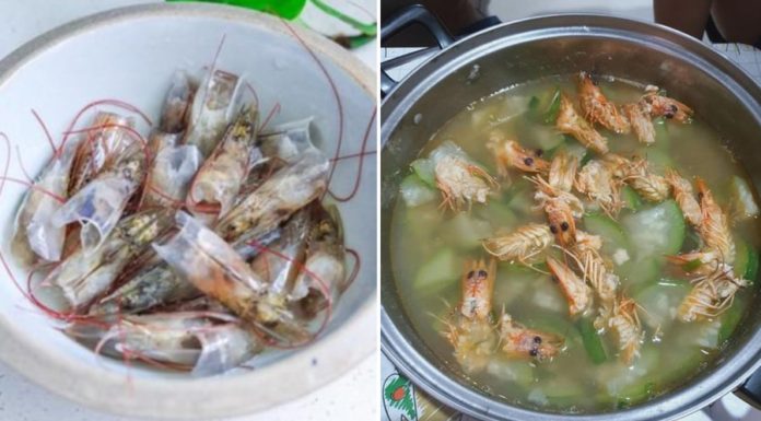 Why you should avoid using shrimp heads to cook soup?