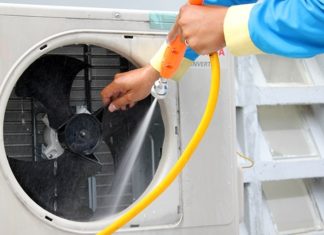 Cool down your air conditioner by pouring water into the hot block: Repairman puzzled