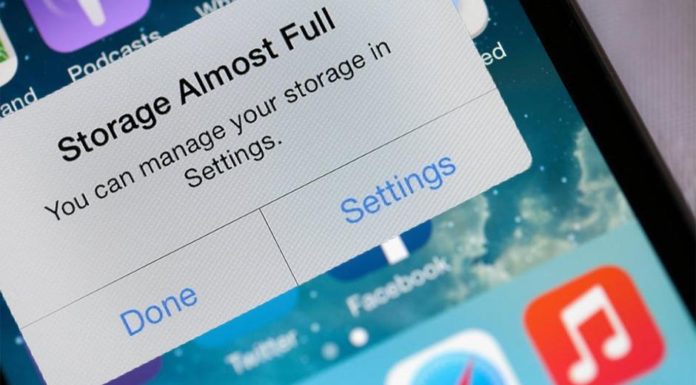 What to do when your iPhone is running out of storage?