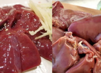 What happens if a pregnant woman eats pig liver?