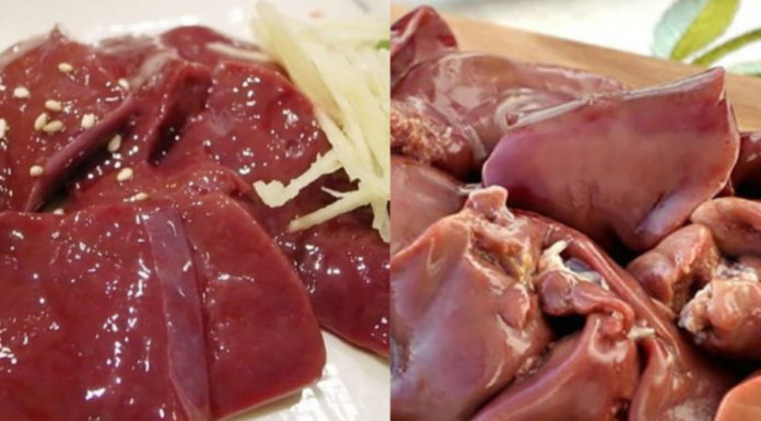 What happens if a pregnant woman eats pig liver?