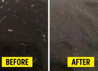 This will remove all fabric, fur, and hair from your clothes when put in the washing machine