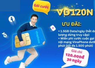 Super discounted 4G packages from Vinaphone, surf the web all month with ease