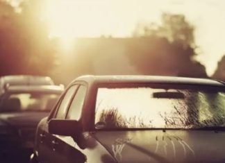 Quickly cool down your car parked under the sun