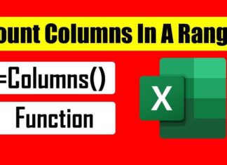 Explore in-depth how to use the COLUMN function in Excel to find the column with an example illustration.