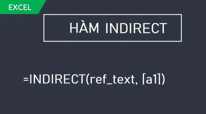 Guide: How to Use the Indirect Function in Excel Software to Reference Values