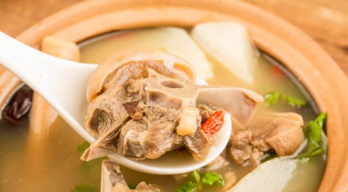 A Foolishness: Adding this to the clear bone broth will make it exquisitely sweet