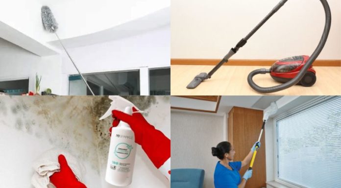 Guide to Cleaning House Ceilings by Material