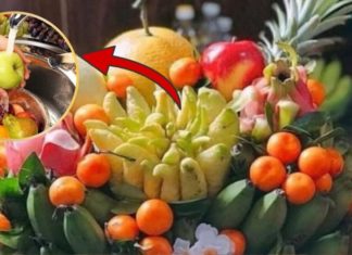 Is it necessary to wash fruits before placing them on the altar for offering?