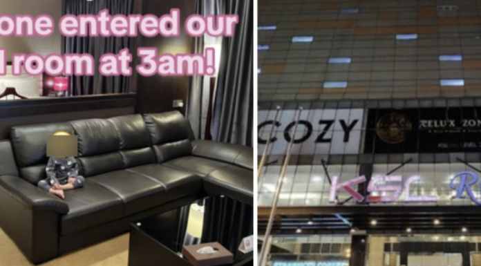 Woman shocked to find intruder while sleeping in hotel