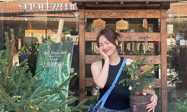 Main actress in the movie “Mai” favors these 2 basic pants styles to enhance her height and figure