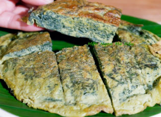 Fried eggs just with onions/green onions are not enough: Adding this hairy leaf not only prevents illness, but also enhances the taste.