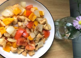 A Tasty and Healthy Chicken Stir-Fry: A Family Favorite