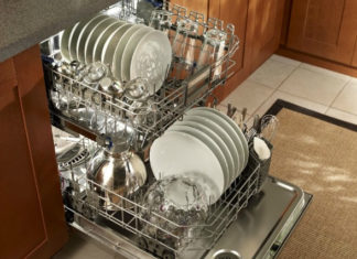 Cooking utensils are not allowed in the dishwasher unless you want to spend money on buying new ones.