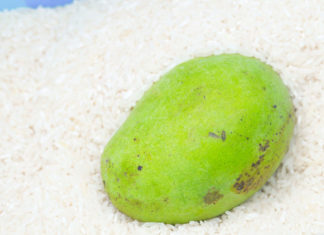 Put mangoes in the rice barrel, an ancient trick that modern women may not know.