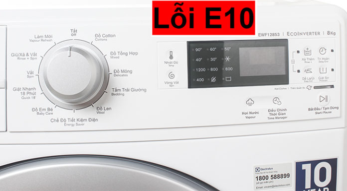 Fixing Common Error Codes in Electrolux Washing Machines