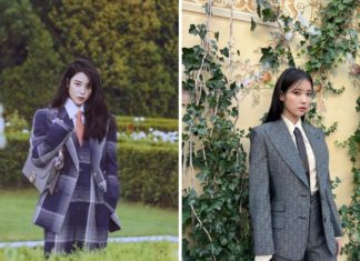 Korean Beauties Elevate Office-Core Fashion Trend with Bow Ties