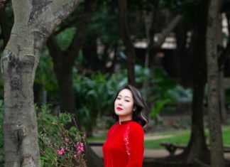 The Modern Maiden: Ngô Phuong Lan Stuns in a Contemporary Twist on the Áo Dài