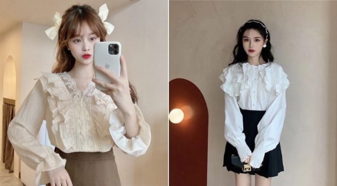 Flared Sleeve Women’s Shirts Bring Delicate and Graceful Beauty to Ladies