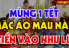 What color should you wear on the first day of Lunar New Year to bring luck and wealth for the whole year?