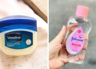 Using Vaseline and Baby Oil to Help Hydrate and Smooth Neck Skin