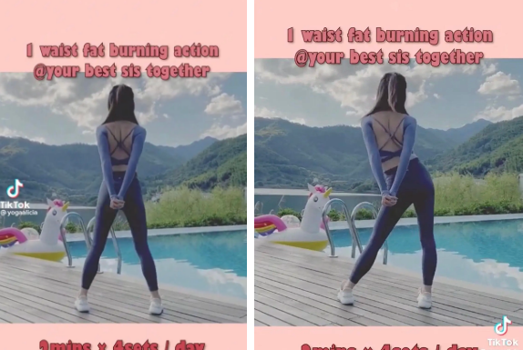 2 Simple Yoga Poses for a Slimmer Figure and a Curvier Booty