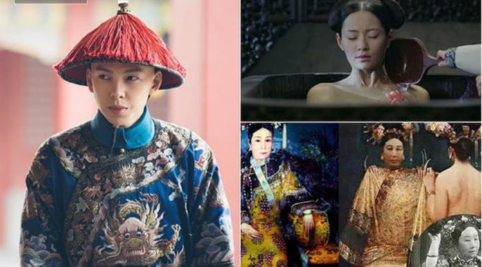 Why are eunuchs always afraid to serve the concubines during bathing?