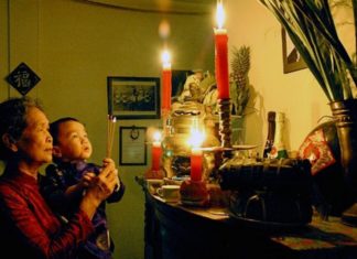 Should we continuously burn incense during Tet?