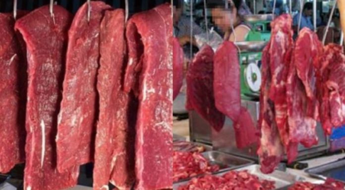 Remember when buying meat at the market during the Lunar New Year: Hang beef high, place pork on the table, why?