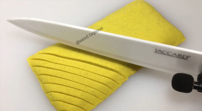 ASMR Clips of Objects Being Cut: A Relaxing Collection