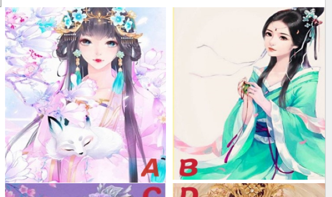 Quiz: The chosen girl will reveal your beauty.